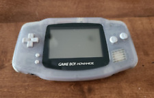 Usado, Nintendo Gameboy Advance Consola Sistema Claro Glacier GBA Con Batería Funda EUC segunda mano  Embacar hacia Argentina