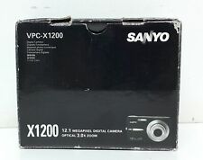 Cámara digital Sanyo VPC-X1200EX 3x zoom óptico 12,1 megapíxeles segunda mano  Embacar hacia Argentina