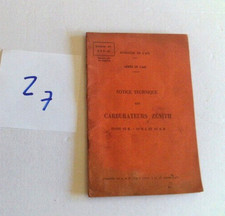 Carburateur zenith type d'occasion  Caderousse