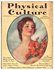 Revista vintage de cultura física (abr de 1929) caixão Haskell COVER ART comprar usado  Enviando para Brazil