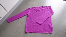 Pullover lila lochmuster gebraucht kaufen  Sendenhorst