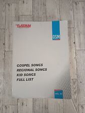 The Platinum Karaokê Book- Gospel, Regional, & Kid Songs Lista Completa Vol. 93, OSM comprar usado  Enviando para Brazil