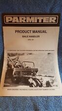 Parmiter product manual for sale  WHITCHURCH