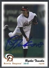IP autograph signed Ryohei Tanaka 2010 Grandstand Bowie Baysox card for sale  Shipping to South Africa