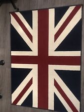 Union jack rug for sale  LONDON