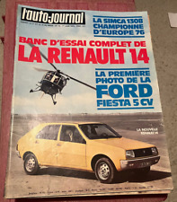 Auto journal 1976 d'occasion  Quingey