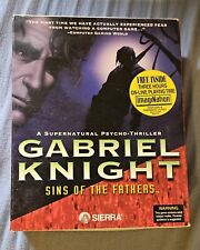 Gabriel Knight Sins of the Fathers PC Big Box 1993 CIB MS-DOS comprar usado  Enviando para Brazil