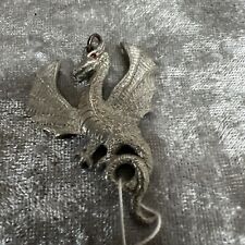 Silver pendant dragon for sale  STEVENAGE