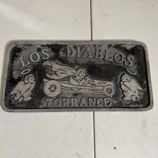 Usado, Placa para taco de carro Los Diablos Torrance comprar usado  Enviando para Brazil