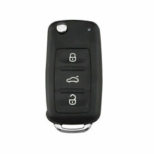 Usado, Chave com controle remoto de 3 botões estojo lâmina compatível com Volkswagen Polo Golf Seat Skoda MK6 comprar usado  Enviando para Brazil