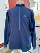 Arc'teryx Accelero Half-Zip Pullover Men's XL Navy Blue Light Poly Layer, used for sale  Shipping to South Africa