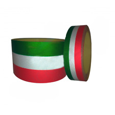 Banda adhesiva reflectante bandera italiana para coche, motoneta y moto 25/50mm segunda mano  Embacar hacia Argentina