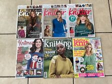 Knitting magazines knitter for sale  NORWICH