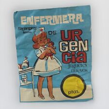 Antiguo JUEGO Sobre SERJANGIRLS Enfermera Serjan Tipo MONTAPLEX Juguete 1970 💟 segunda mano  Embacar hacia Argentina
