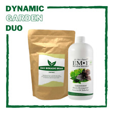 Acondicionador de suelo y crecimiento de plantas Dynamic Garden Duo EM-1® 32 oz + EM® Bokashi 2 libras segunda mano  Embacar hacia Argentina