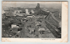 Postcard Vintage Anthracite Coal Breaker and Yards Aerial View for sale  Shipping to South Africa
