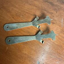2 VTG SCHLAGE LOCKSMITH SPANNER WRENCH SIMPLEX LEVER KNOB LOCK TOOL for sale  Shipping to South Africa