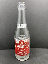 Años 50 - Bebidas Queen-O 7 oz botella de soda - Sol Lenzner Corp. - Búfalo, Nueva York - vacío, usado segunda mano  Embacar hacia Argentina