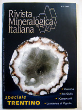 Rivista mineralogica italiana usato  Solza
