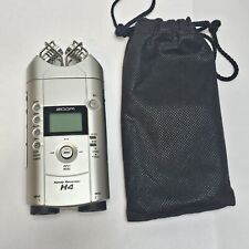 Used, Zoom H4 Digital Handy Recorder With Built In Stereo Microphones Tested Excellent for sale  Shipping to South Africa