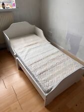 Toddler bed white for sale  LONDON