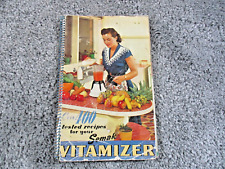 Vitamizador (liquidificador) antigo Semak manual de instruções - livro em espiral comprar usado  Enviando para Brazil