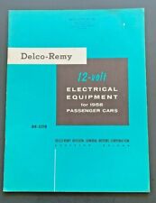 Delco-Remy 1958 equipo eléctrico de 12 voltios para turismos segunda mano  Embacar hacia Argentina