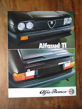 Brochure alfa sud d'occasion  Troyes