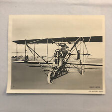 Impresión fotográfica vintage de avión Curtiss de la Fuerza Aérea de los Estados Unidos segunda mano  Embacar hacia Argentina