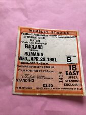 England rumania cup for sale  ABERDEEN