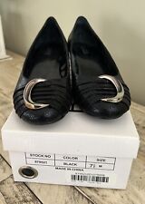 Bijou By AJ Valenci Black Low Heel Women’s Shoes Sz 7.5 for sale  Shipping to South Africa