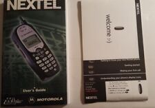 Vintage Nextel i550 Plus Guia Do Usuário Motorola Manual Livro comprar usado  Enviando para Brazil