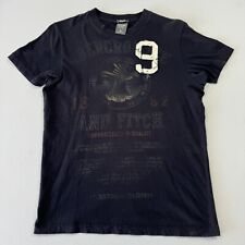 Camiseta Abercrombie & Fitch Vintage Para Hombre Músculo Puntada Única Azul Talla S segunda mano  Embacar hacia Argentina