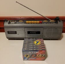 Rádio cassete player antigo Lenoxx Sound CT-810 (7 fitas em branco) - Funciona muito bem comprar usado  Enviando para Brazil