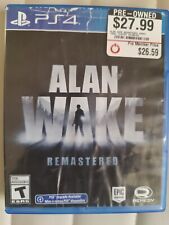 Alan Wake Remastered - PS4 Playstation 4 for sale  Shipping to South Africa