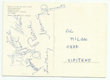 Milan 1978 autografi usato  Villanova Di Camposampiero