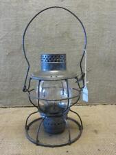 Vintage Mopac Railroad Lantern w Original Clear Globe Old Antique Train 11052 for sale  Shipping to South Africa