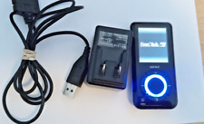 SandDisk Sansa MP3 Player 2gb Black With Charging Cable & Adopter, Working, używany na sprzedaż  Wysyłka do Poland