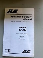 Jlg model 43a for sale  Williamsburg