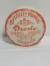 Usado, Caja de dulces vintage Droste Holland Haarlem pastillas chocolate cartón vacío  segunda mano  Embacar hacia Argentina
