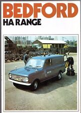 Bedford HA Van 1974-75 UK Market Brochure 6cwt 8cwt Double Plus Vauxhall Viva for sale  UK