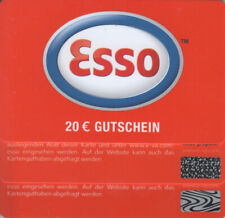 Esso (D) 20€-Gutschein-Karte PIN-Feld Abb. oben - ohne Guthaben comprar usado  Enviando para Brazil