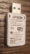 Adaptador Epson ELPAP10 inalámbrico Wi-Fi LAN USB para proyector - WN7522BEP segunda mano  Embacar hacia Argentina