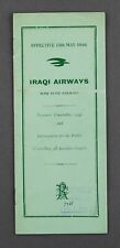 Iraqi airways airline for sale  LONDON