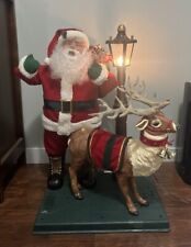 Santa reindeer animated for sale  Wellsville