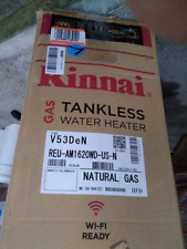 Used, Rinnai V53DeN 5.3 GPM   Natural Gas Tankless Water Heater.  NEW for sale  Lodi