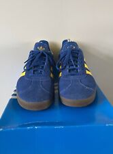 Adidas gazelle blue for sale  STOKE-ON-TRENT