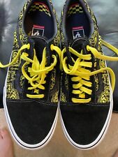 Skate infantil tamanho 6,5- esponja Bob-Vans Old Skool x Mike Gigliotti preto amarelo comprar usado  Enviando para Brazil