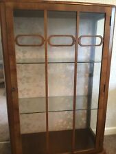 Walnut china cabinet for sale  PRESTON