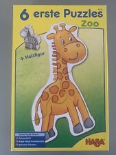 Haba kinderpuzzle zoo gebraucht kaufen  Mainz